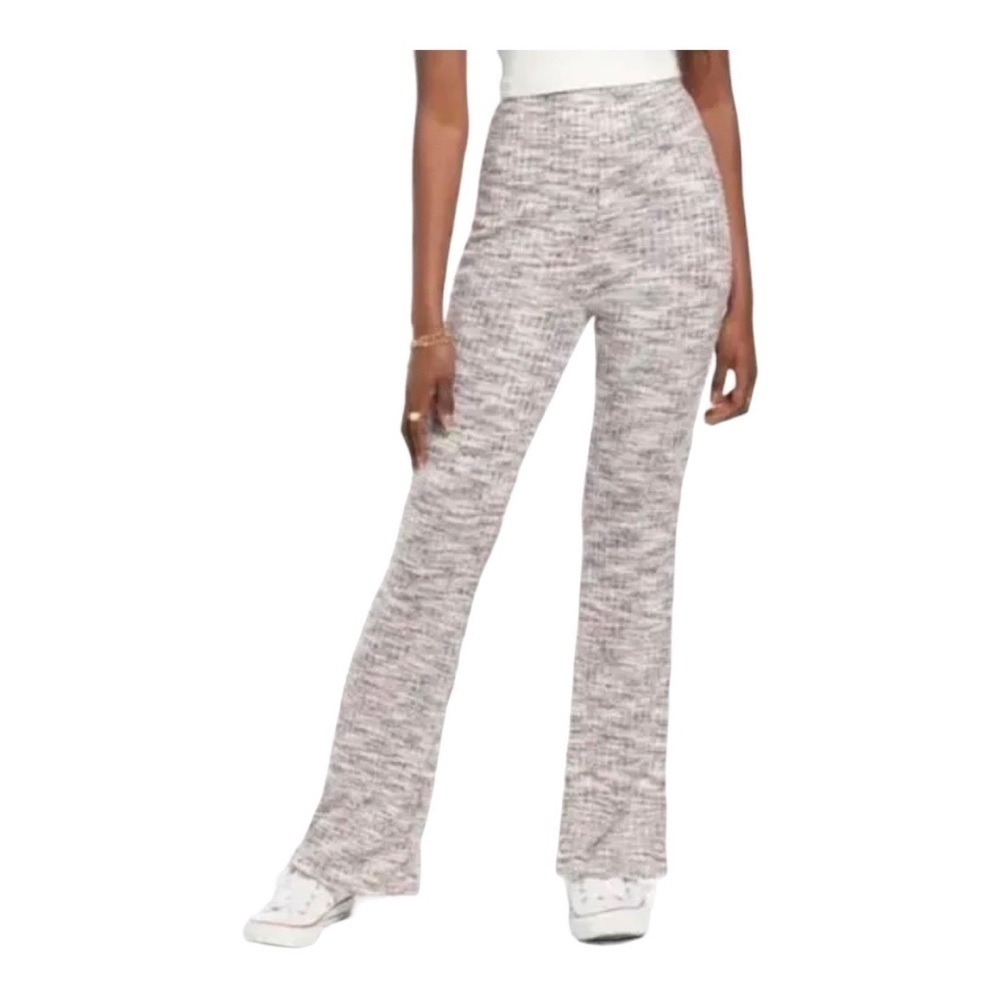 BP Ribbed Knit Marled Flare Leg Pants Size 3X